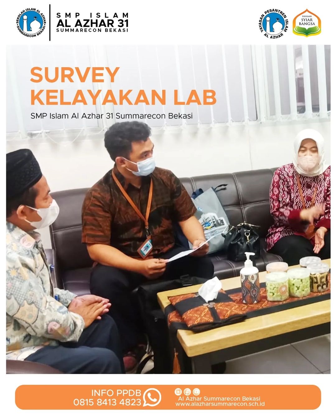 Survey Kelayakan Lab IPA SMP Islam Al Azhar 31 Summarecon Bekasi 